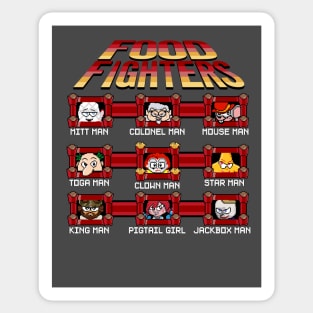 Food Fighters Sticker